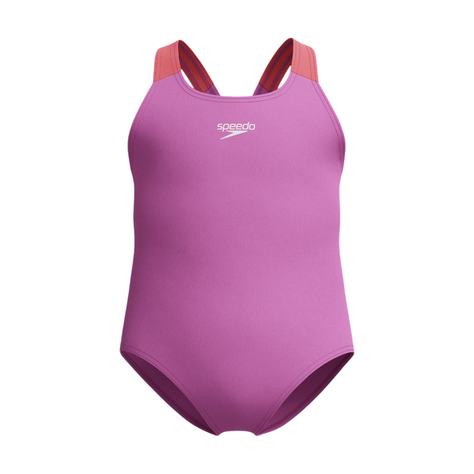 Traje de Baño Natación Niña Speedo Learn to Swim Púrpura-1