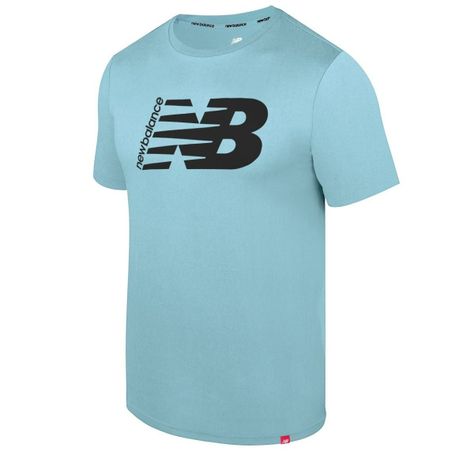 Polera Lifestyle Hombre New Balance Celeste MTL2216STB-0