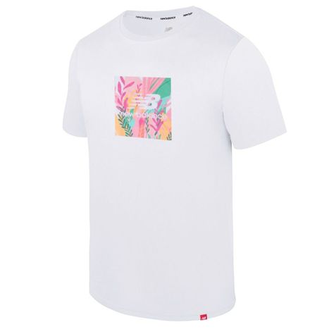 Polera Lifestyle Hombre New Balance Blanco MTL2217WH-0