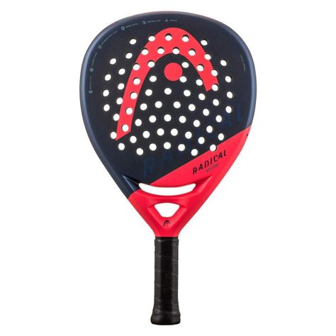 Pala Pádel Head Radical Motion 2024 Negro/Rojo-1