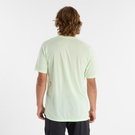 Polera Entrenamiento Hombre New Balance Verde-1