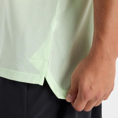 Polera Entrenamiento Hombre New Balance Verde-4