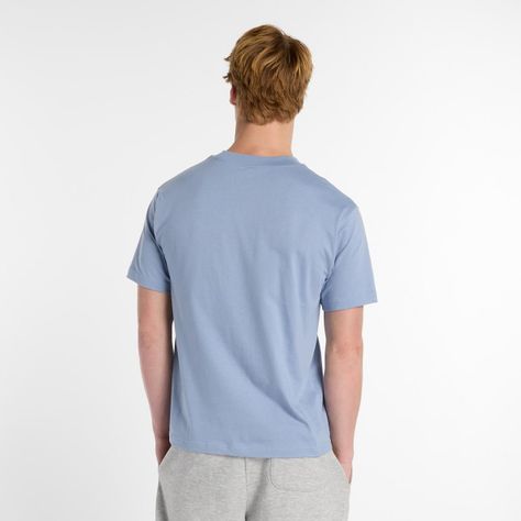 Polera Lifestyle Hombre New Balance Sport Essentials Celeste-2