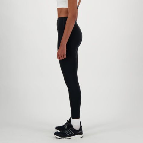 Calzas Largas Mujer New Balance Negro-1