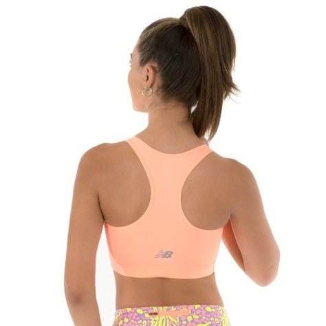 Peto Running Mujer New Balance Naranja-3
