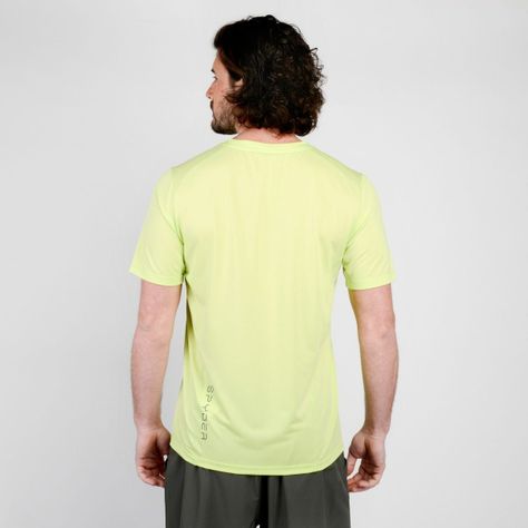 Polera Outdoor Hombre Spyder Sport Gandola Amarilla-1