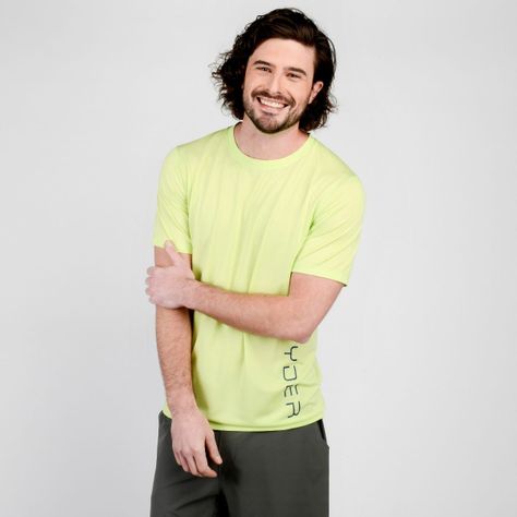 Polera Outdoor Hombre Spyder Sport Gandola Amarilla-2