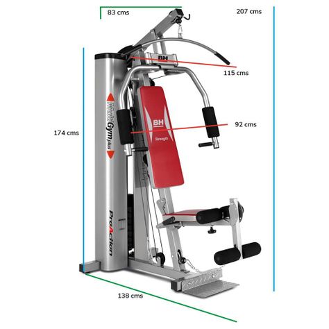 Home Gym B.H. Fitness Multigym Plus G112X-4