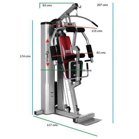 Home Gym B.H. Fitness Multigym Plus G112X-5