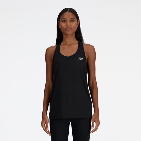 Polera Sin Mangas Mujer New Balance Negro-0