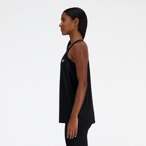 Polera Sin Mangas Mujer New Balance Negro-2