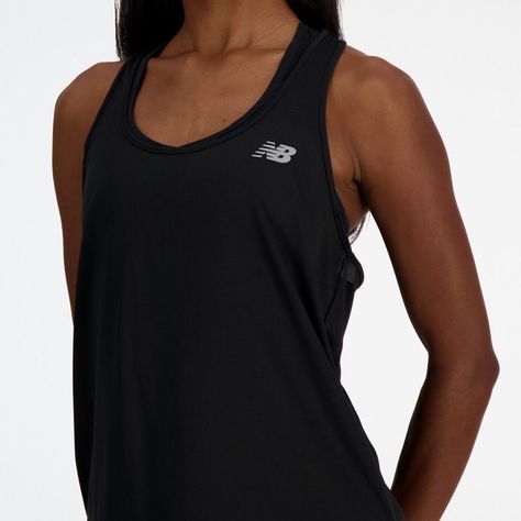 Polera Sin Mangas Mujer New Balance Negro-3