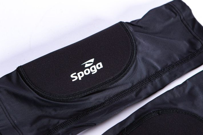 Manga Unisex Vóleibol Spoga Adulto Negra-2