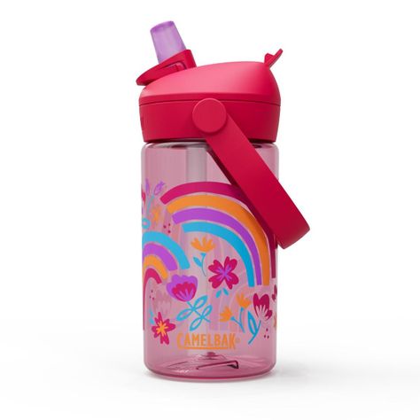 Botella Camelbak Niños Thrive Flip Straw 350 Ml Rosada-1
