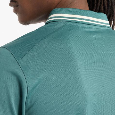 Polera Tenis Hombe New Balance Tournament Polo Verde-4