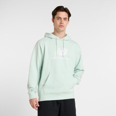 Polerón Hombre New Balance Essentials French Verde-0