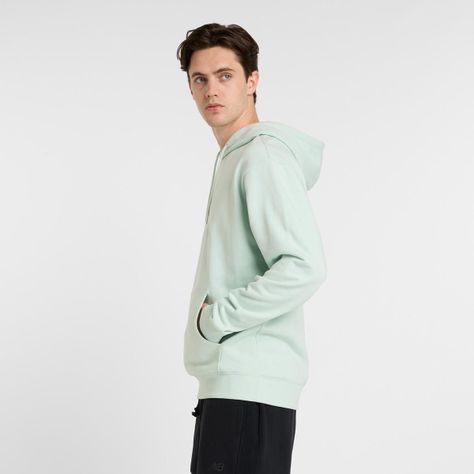 Polerón Hombre New Balance Essentials French Verde-1