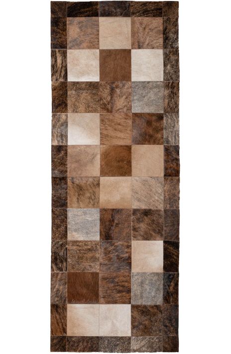 Alfombra Pasillo Cuero Moo 80x220 cm Mod Serrana-0