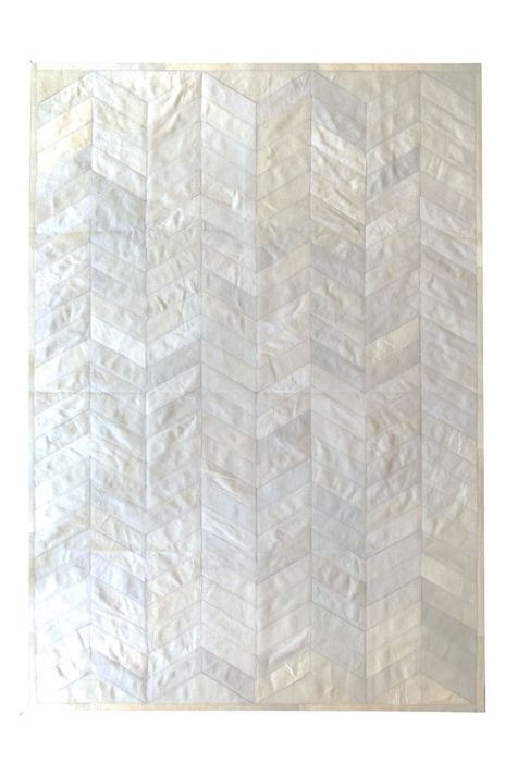 Alfombra Cuero Moo 206x296 cm Mod Ivory Romagnola-0