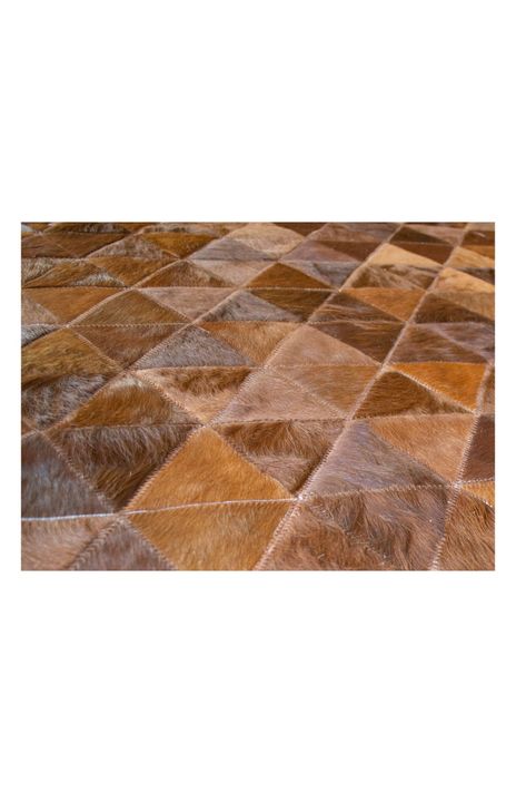 Alfombra Cuero Moo 200x290 cm Mod Belmont Red-1