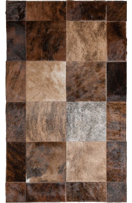 Bajada de Cama Cuero Moo 60x100 cm Mod Serrana-0