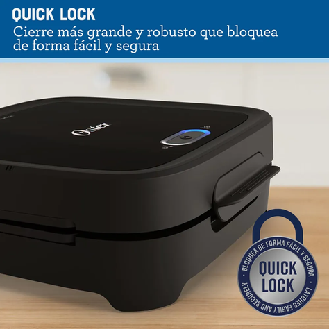 SANDWICHERA OSTER® COMPACTA CON PLATOS HONDOS-5