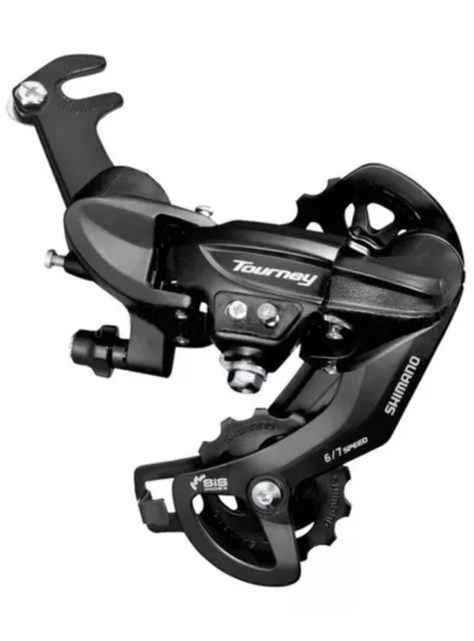 CAMBIO TRASERO SHIMANO RD-TY300 TOURNEY 6/7-SPEED W/RIVETED ADAP-1
