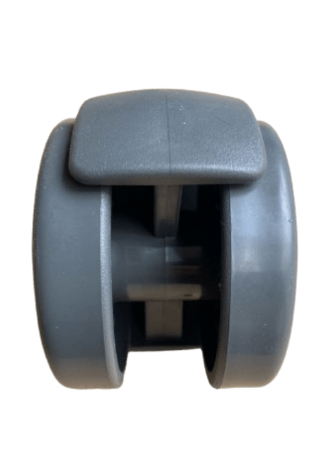 RUEDA LOGO SIN FRENO PARA CAMA ROSEN VÁSTAGO 1.2 CM-1