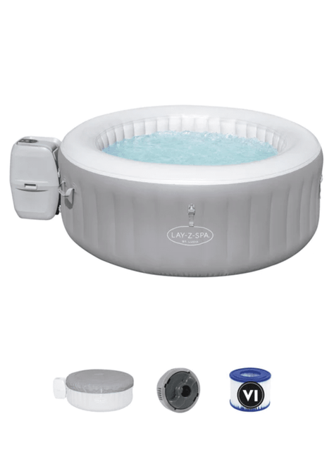 SPA JACUZZI INFLABLE ST. LUCIA 3 PERSONAS BESTWAY-0
