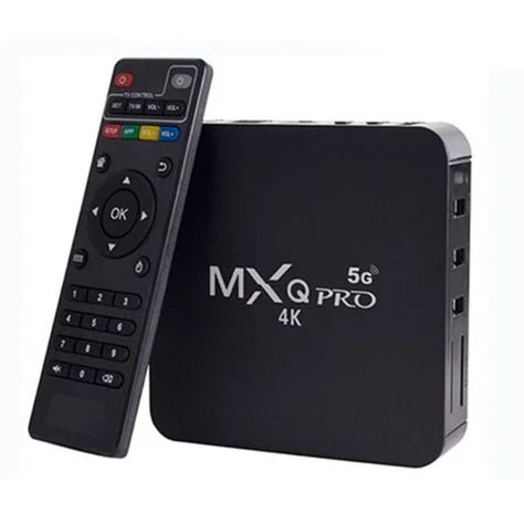 TV BOX MXQPRO 4K 8GB RAM + 2GB ALMACENAMIENTO WIFI 5G ANDROID-0