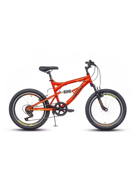 Bicicleta Best Corvus Mtb 20 6v. Acero Doble Suspensión-0
