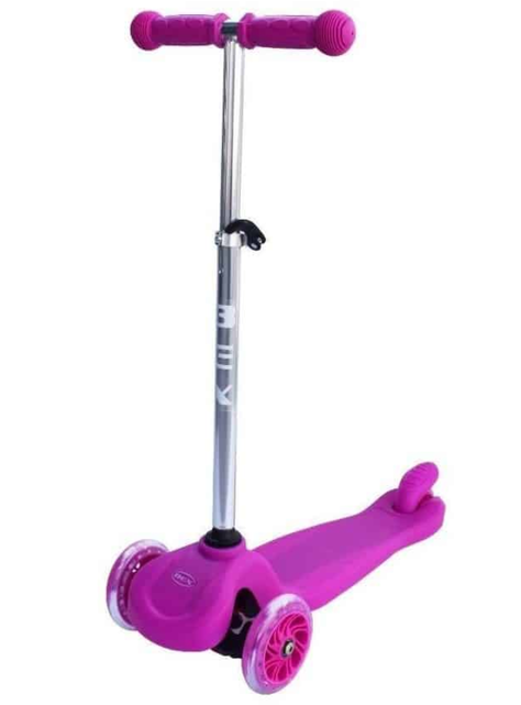  SCOOTER TRES RUEDAS BEX ROSADO-0