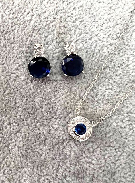 Conjunto Aros (12mm) y Colgante (8mm) de Plata y Cristales de Praga Genuinos Diferentes Colores-2