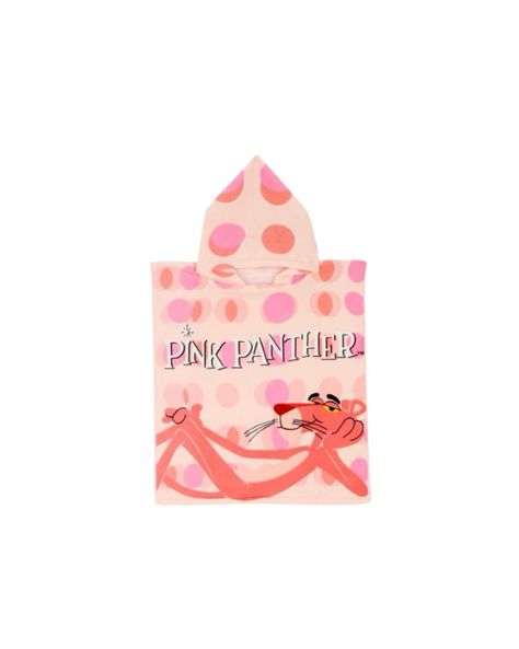 Toalla de Playa con Capucha Pink Panther-1
