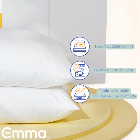 Almohada Emma Air Duo Pack-3