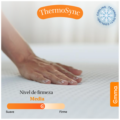 Colchón Emma ThermoSync 2.5 Plazas-2