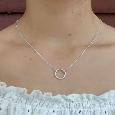 Collar de Plata Argolla-1
