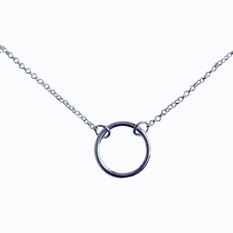 Collar de Plata Argolla-0