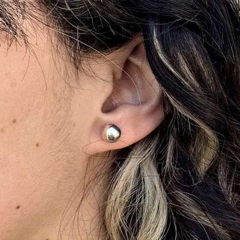 Aros Plata Esfera 8mm-1