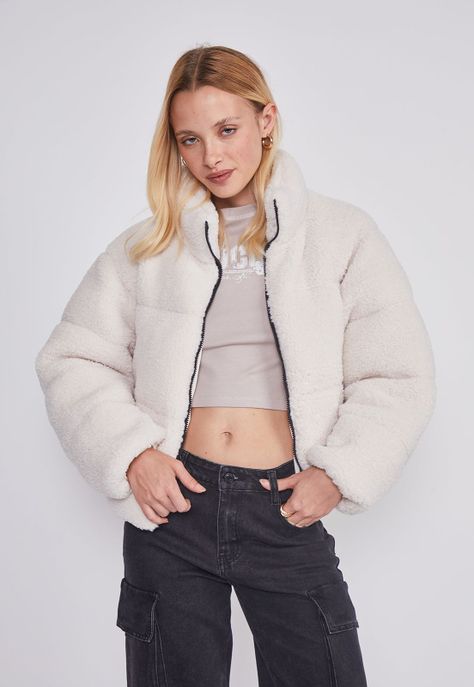 Chaqueta Mujer Puffa Crudo Sioux-0