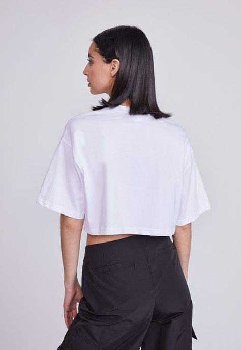 Peto Mujer Disco Blanco Sioux-2