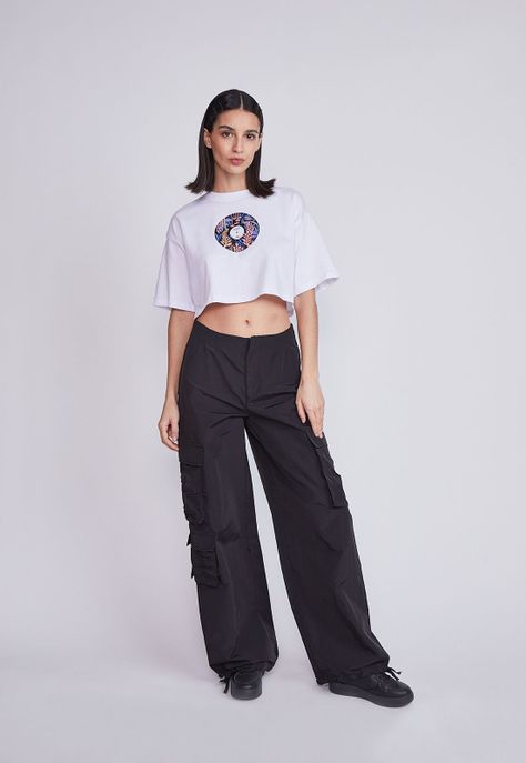Peto Mujer Disco Blanco Sioux-3