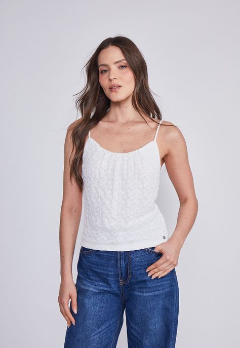 Peto Mujer Blanco Pabilo Sioux-0