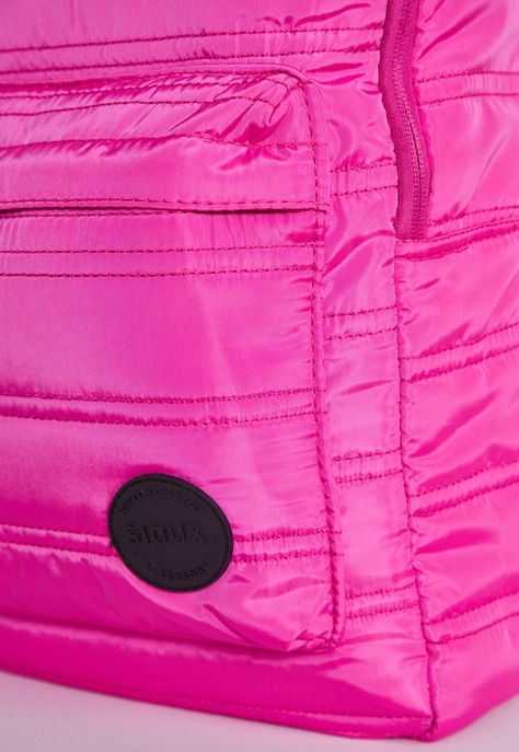 Mochila Mujer Acolchada Fucsia Sioux-1