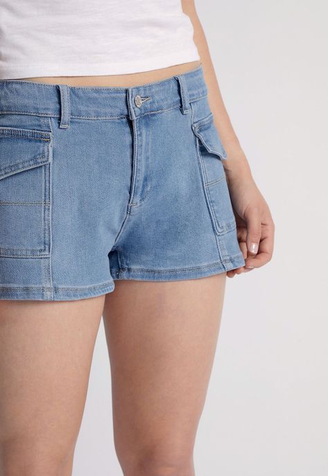 Short Mujer Tiro Bajo Celeste Sioux-0