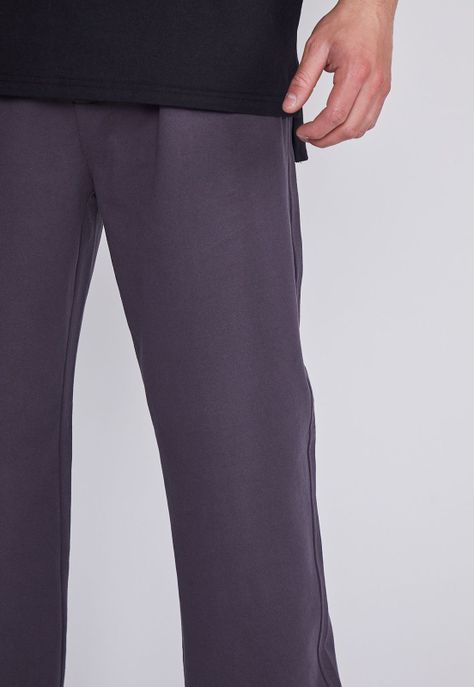 Pantalon Hombre Gris Relax Pretina Sioux-1