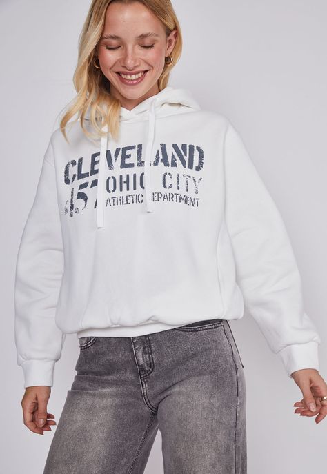 Poleron Mujer Cleveland Crudo Sioux-0