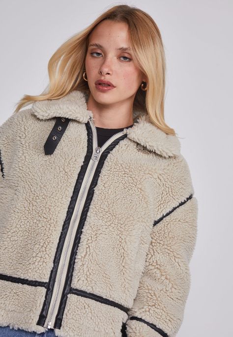 Chaqueta Mujer Efecto Piel Crudo Sioux-1