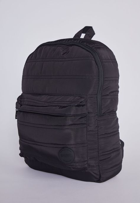 Mochila Mujer Acolchada Negro Sioux-3