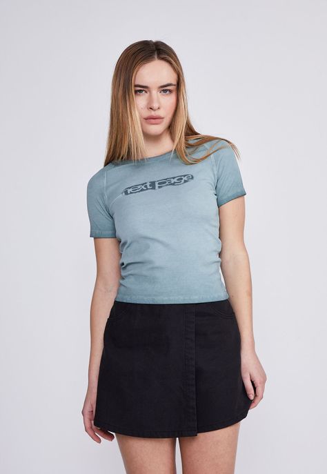 Polera Mujer Verde Next Page Sioux-0